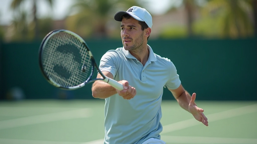 إتقان الضربات الأساسية والمتقدمة في التنس